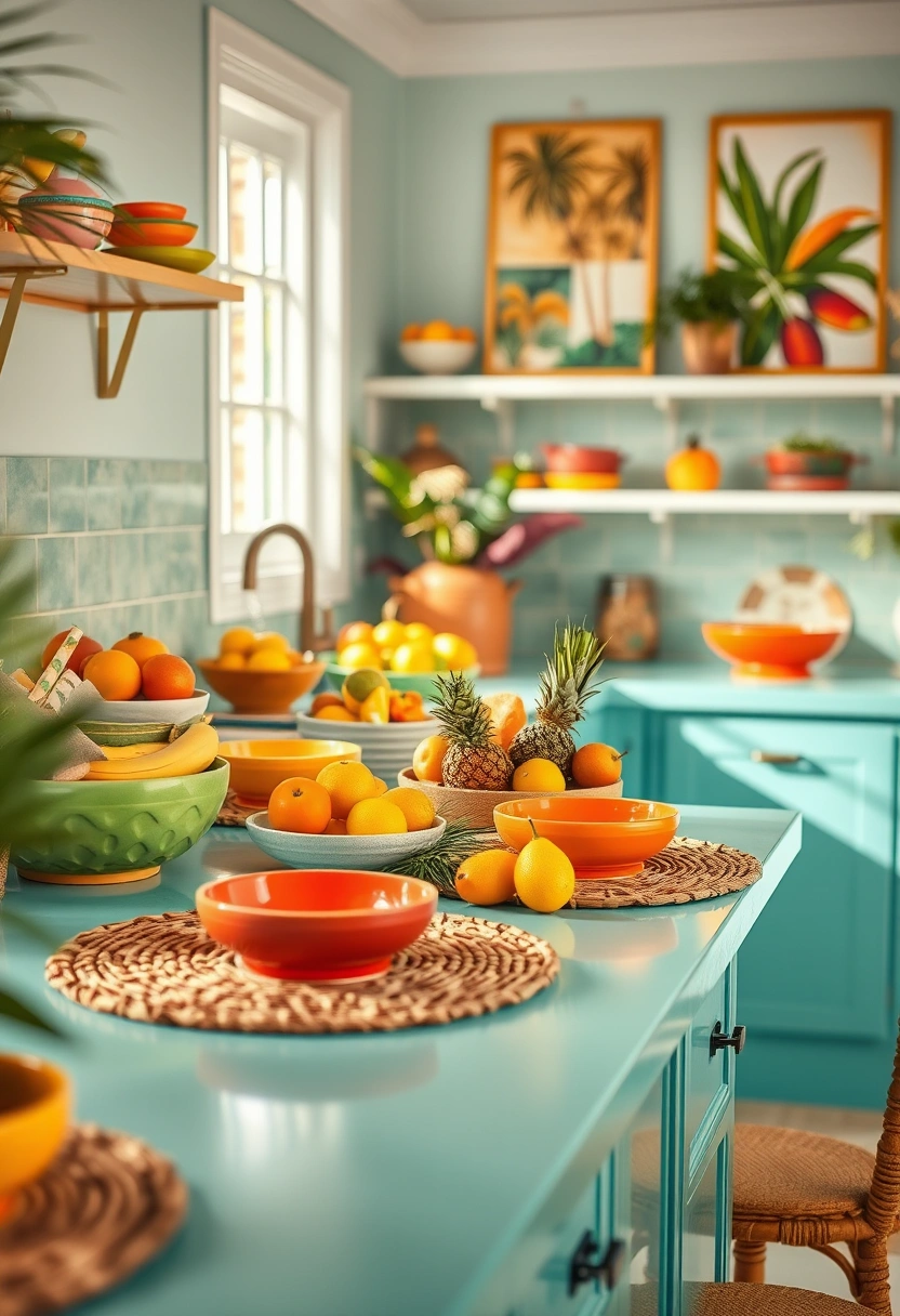 kitchen counter decor ideas 9