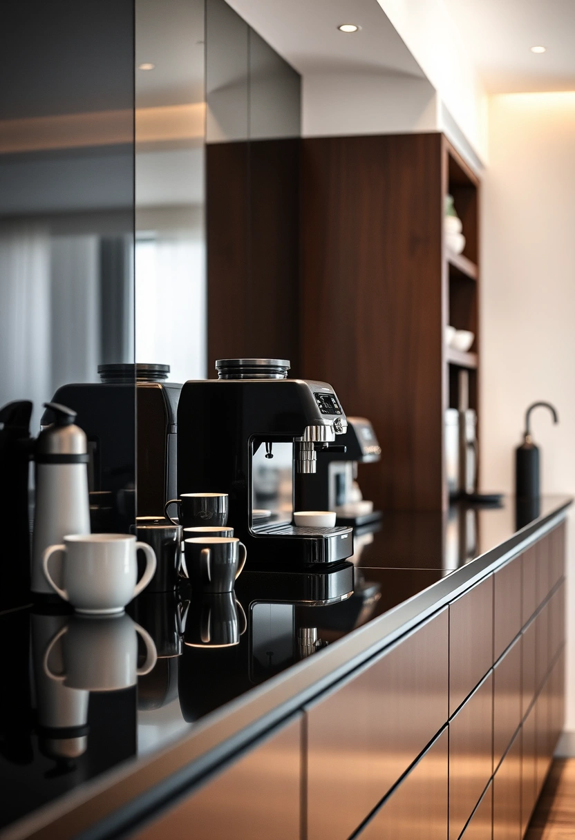 kitchen counter decor ideas modern 17