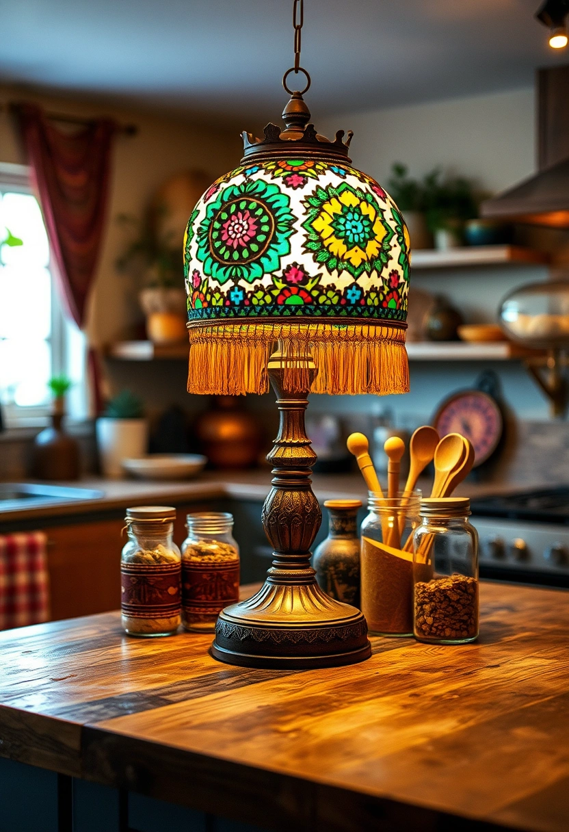 kitchen counter lamp ideas 9