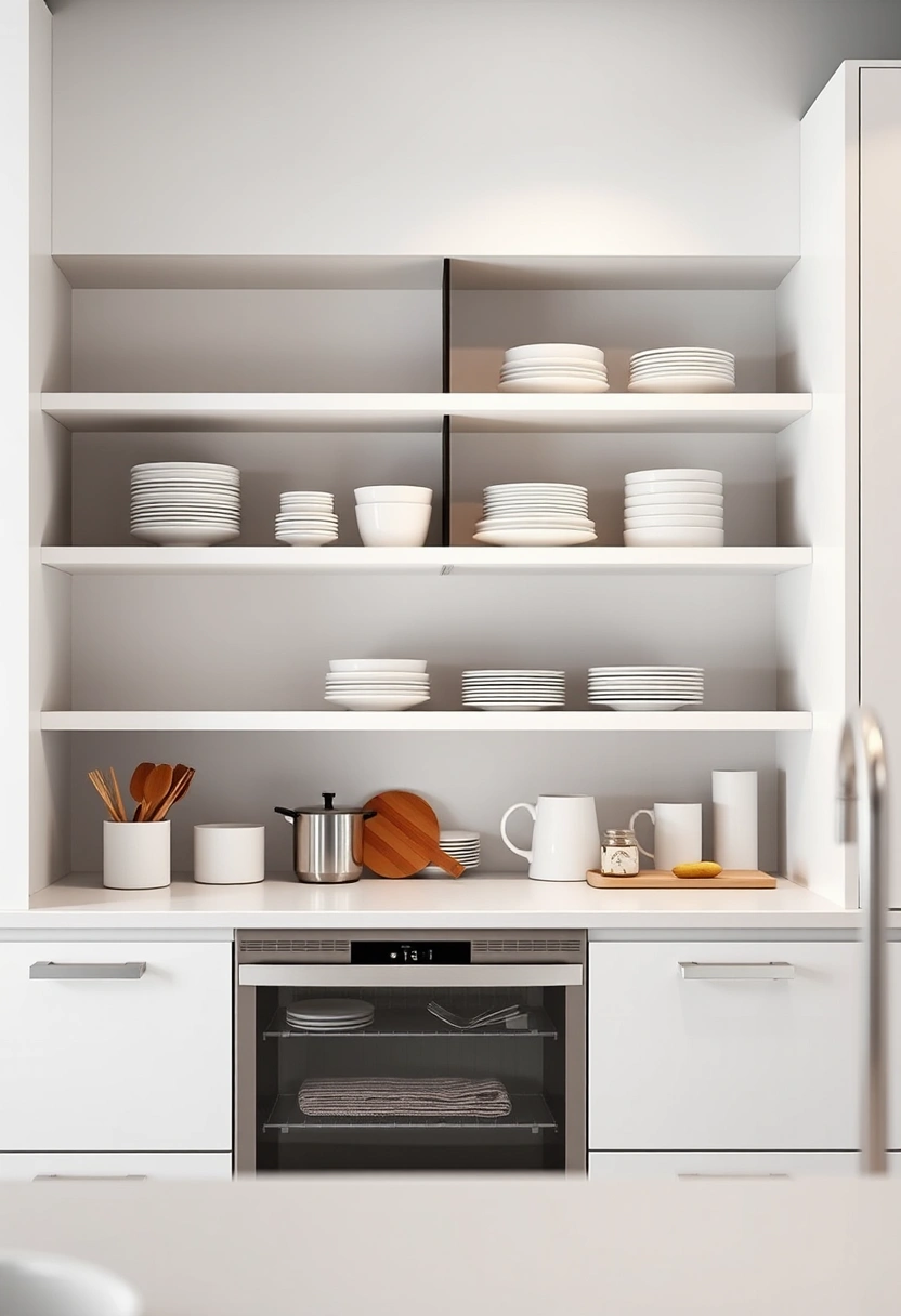 kitchen counter organization ideas 11
