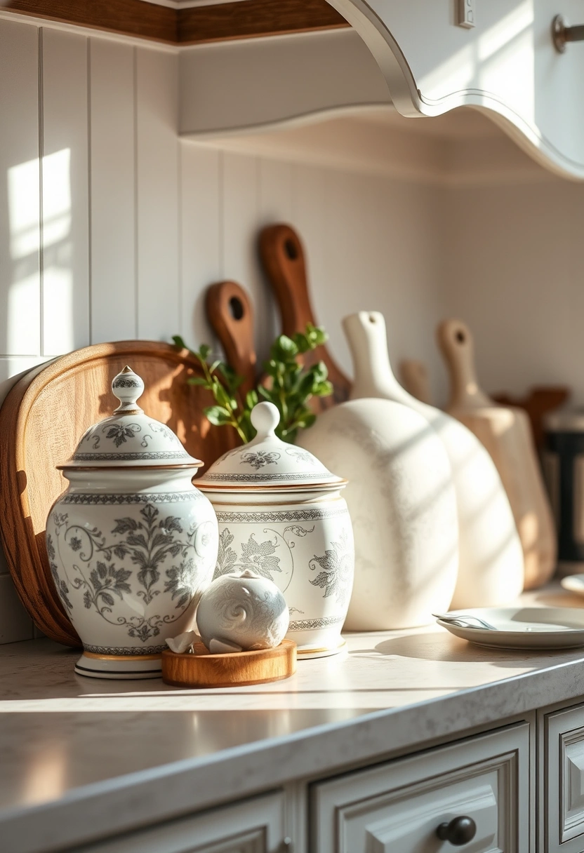 kitchen counter organization ideas 15