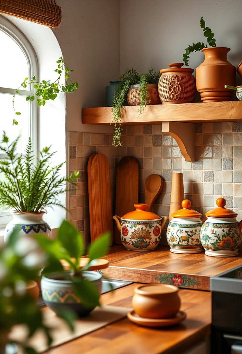 kitchen counter organization ideas 20