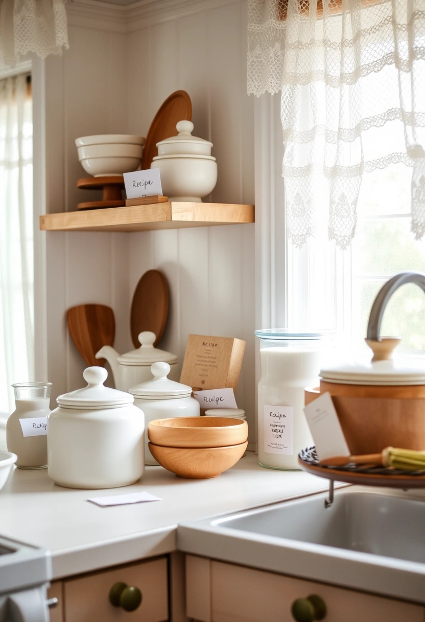 kitchen counter organization ideas 6