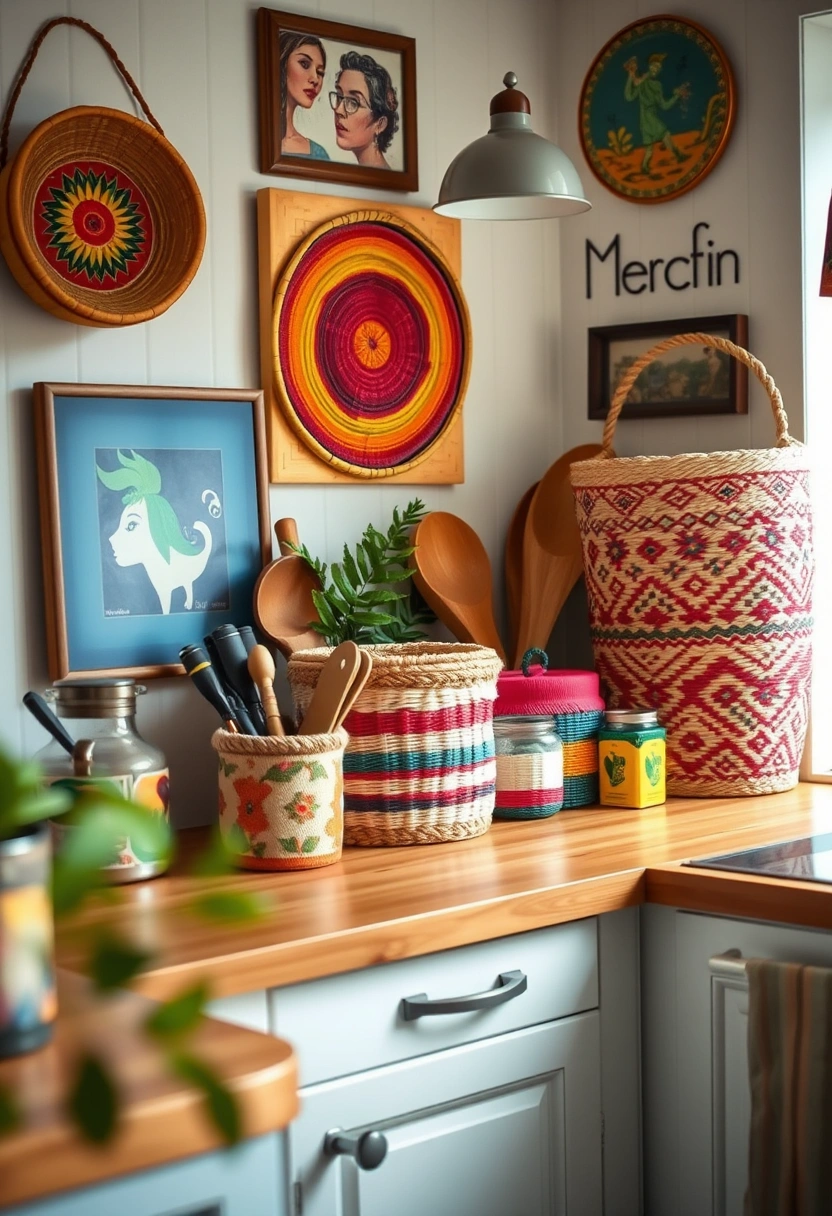 kitchen counter organization ideas 8