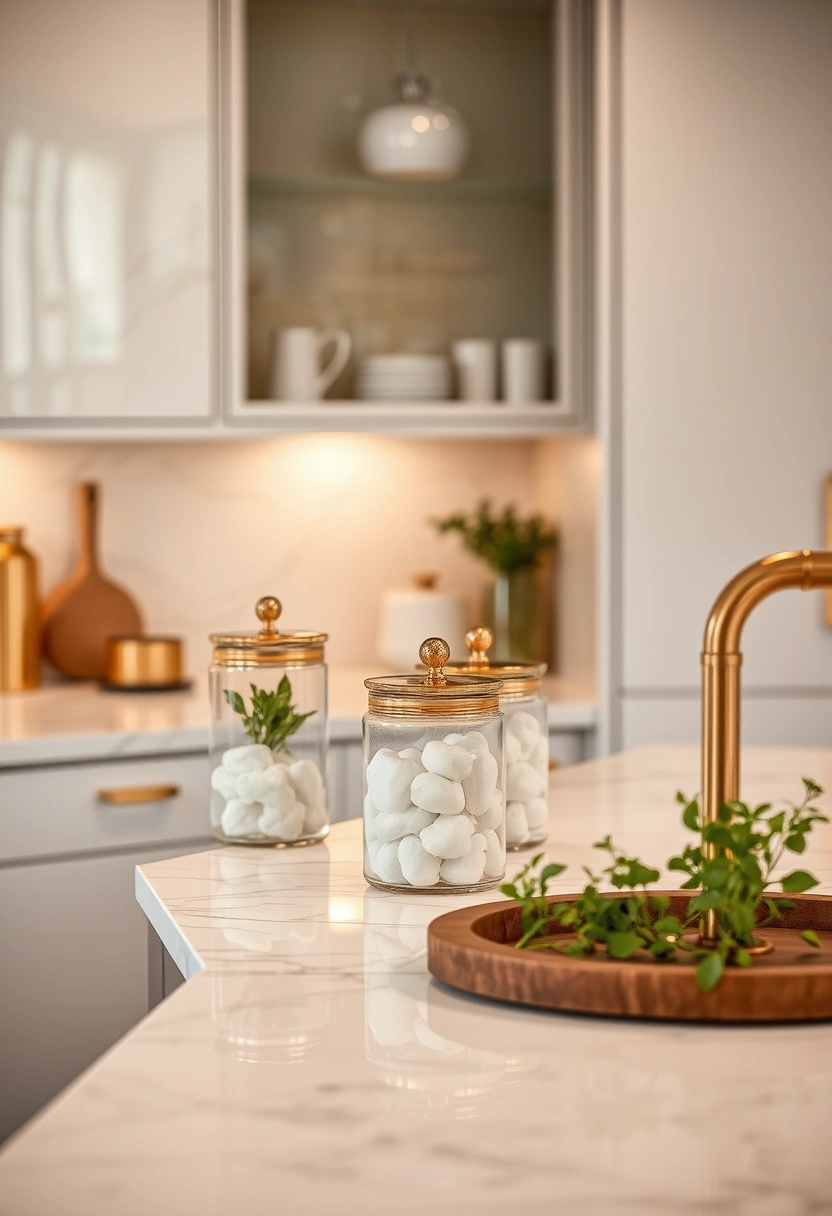 kitchen counter organization ideas 9
