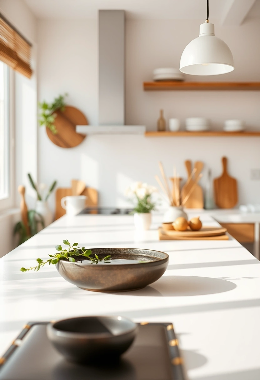 kitchen counter styling ideas 16