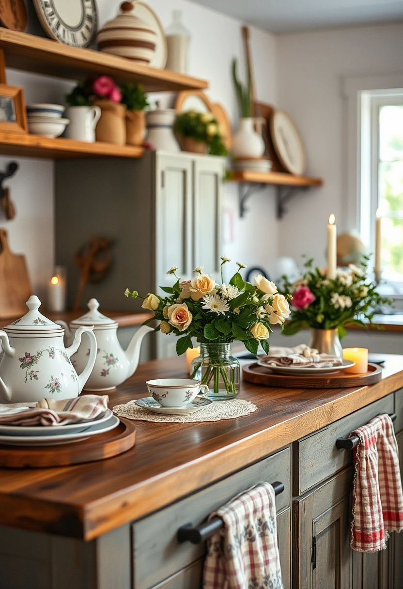 kitchen counter styling ideas 17