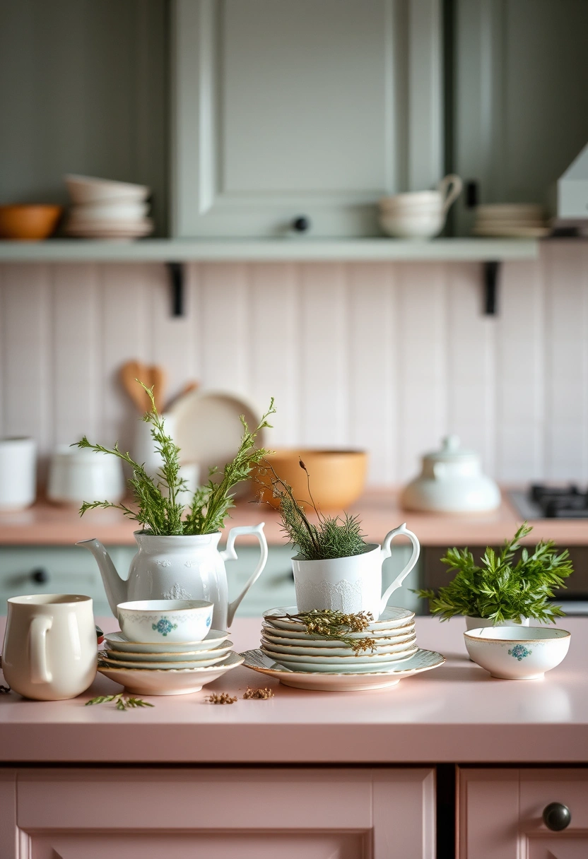 kitchen counter styling ideas 19