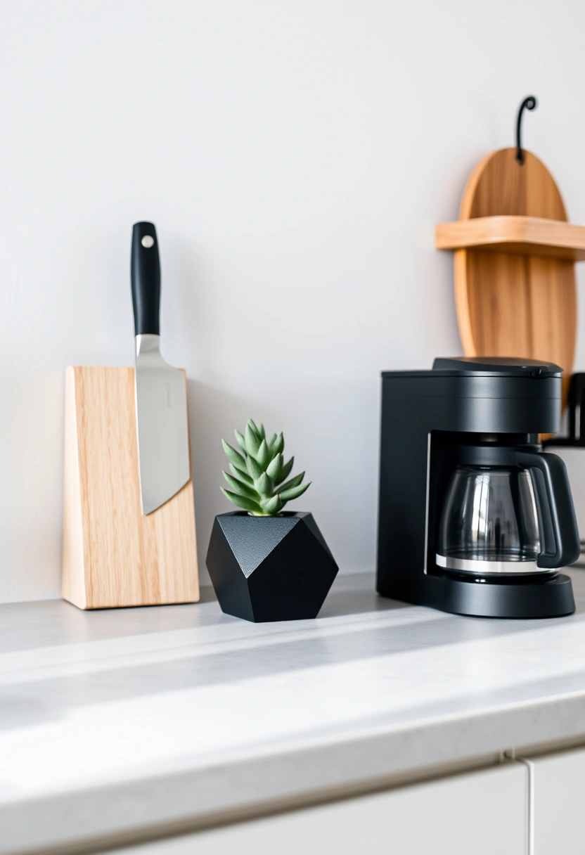 kitchen counter top decor ideas 3