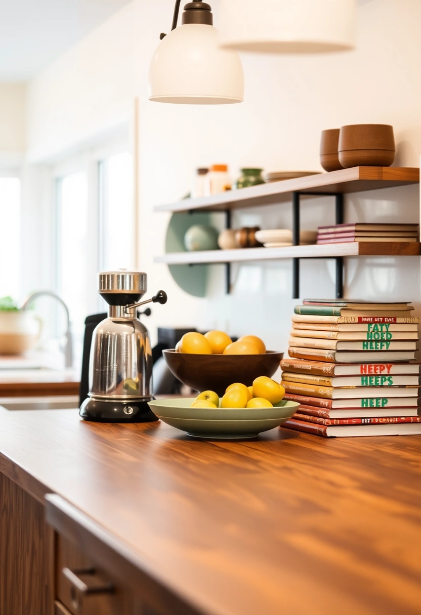 kitchen counter top decor ideas 8