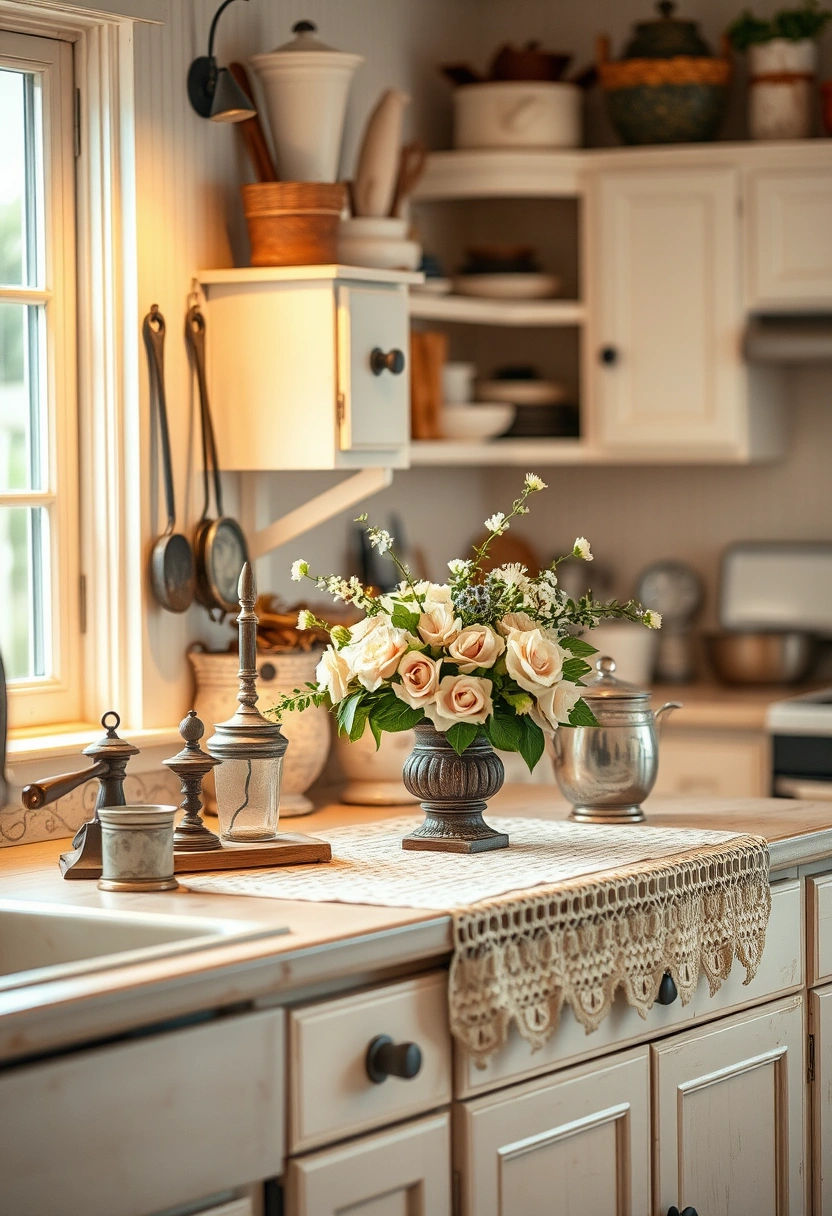 kitchen countertop decor ideas 16