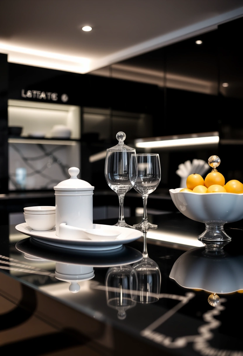 kitchen countertop decor ideas 19
