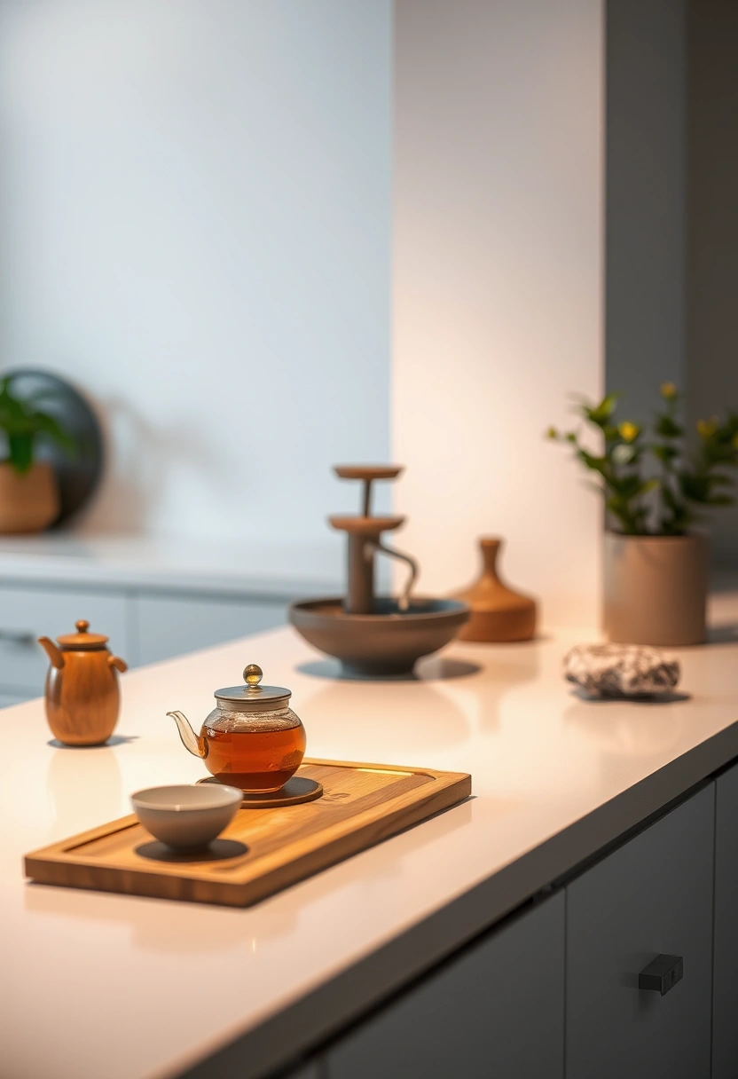 kitchen countertop decor ideas 9
