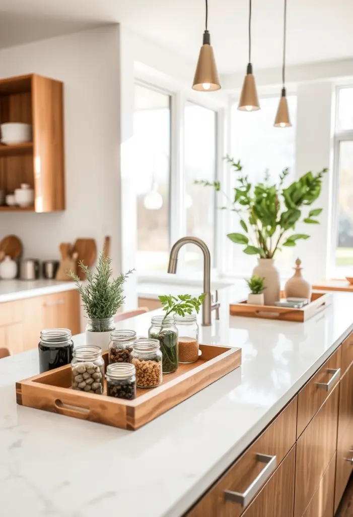 kitchen countertop organization ideas 1