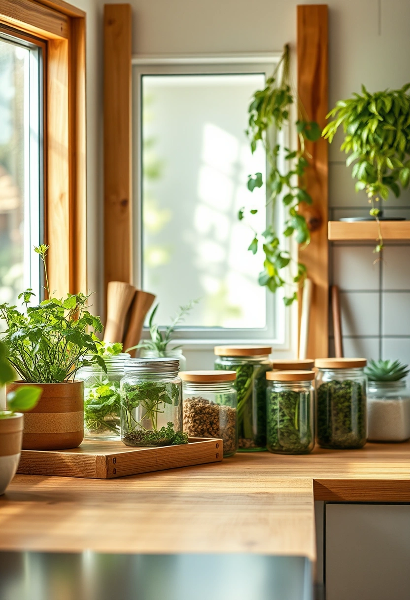 kitchen countertop organization ideas 12