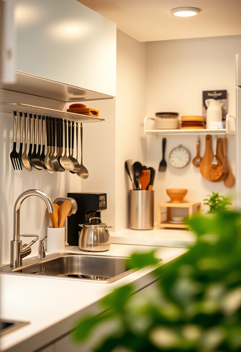 kitchen countertop organization ideas 15