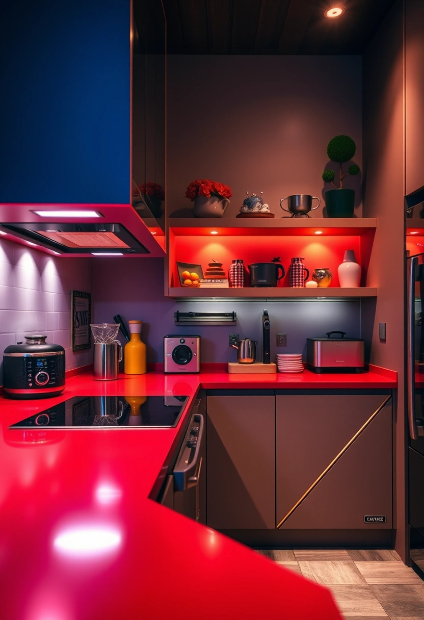 kitchen countertop organization ideas 17
