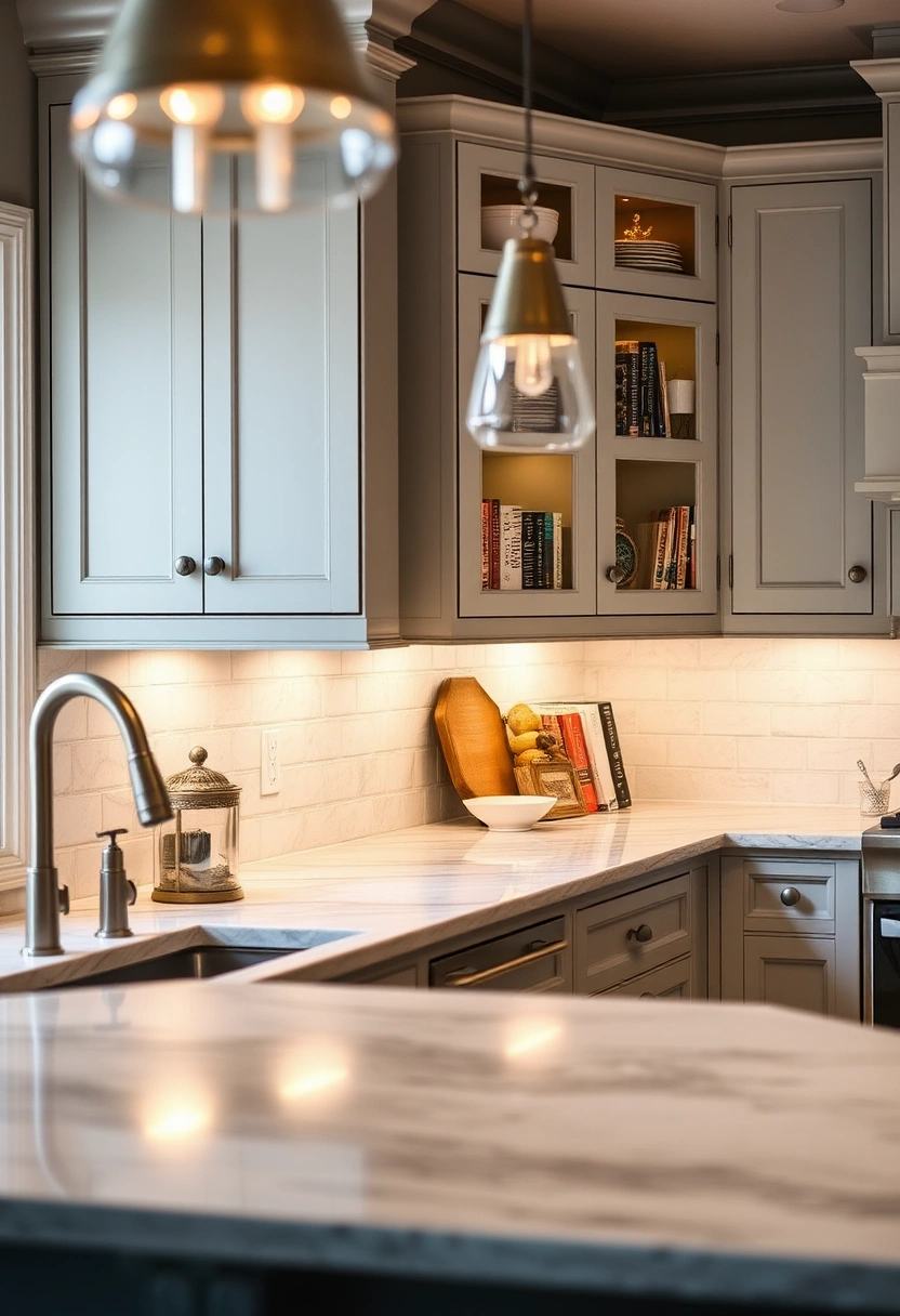 kitchen countertop organization ideas 19