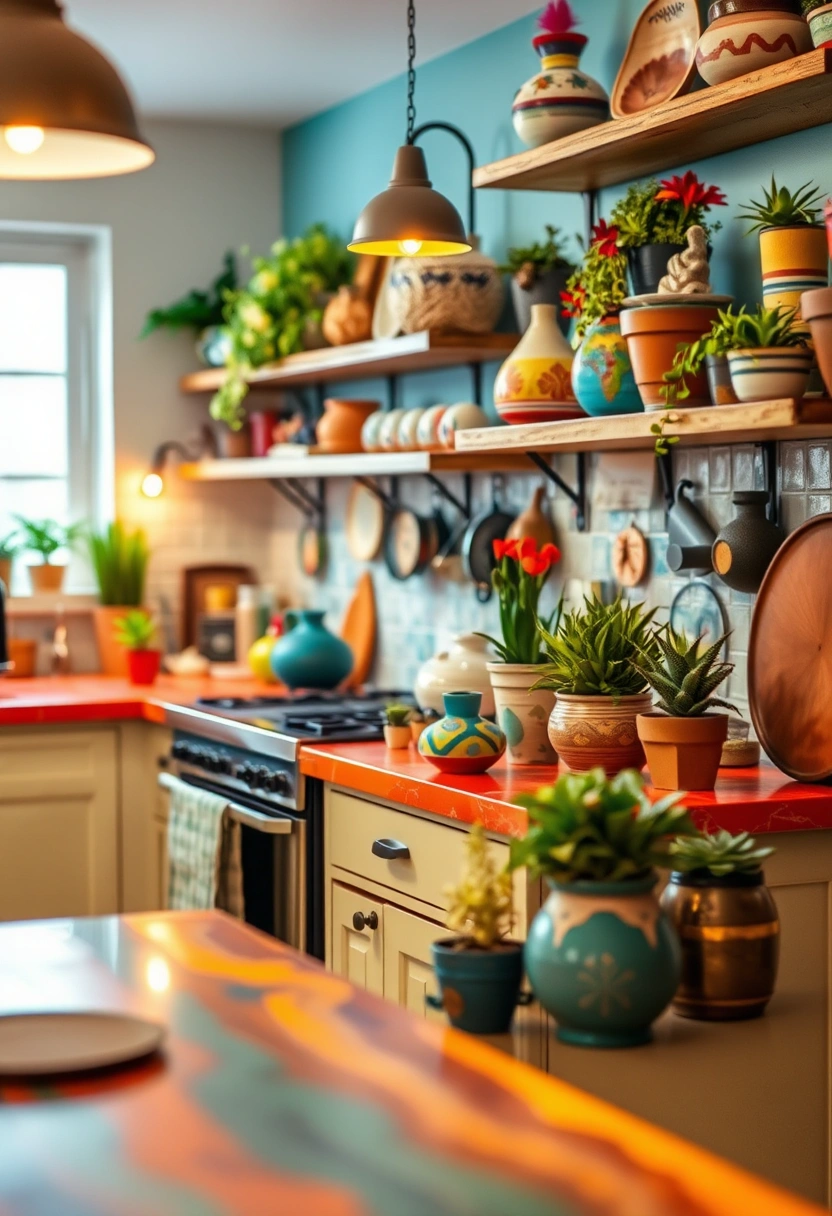 kitchen countertop organization ideas 20