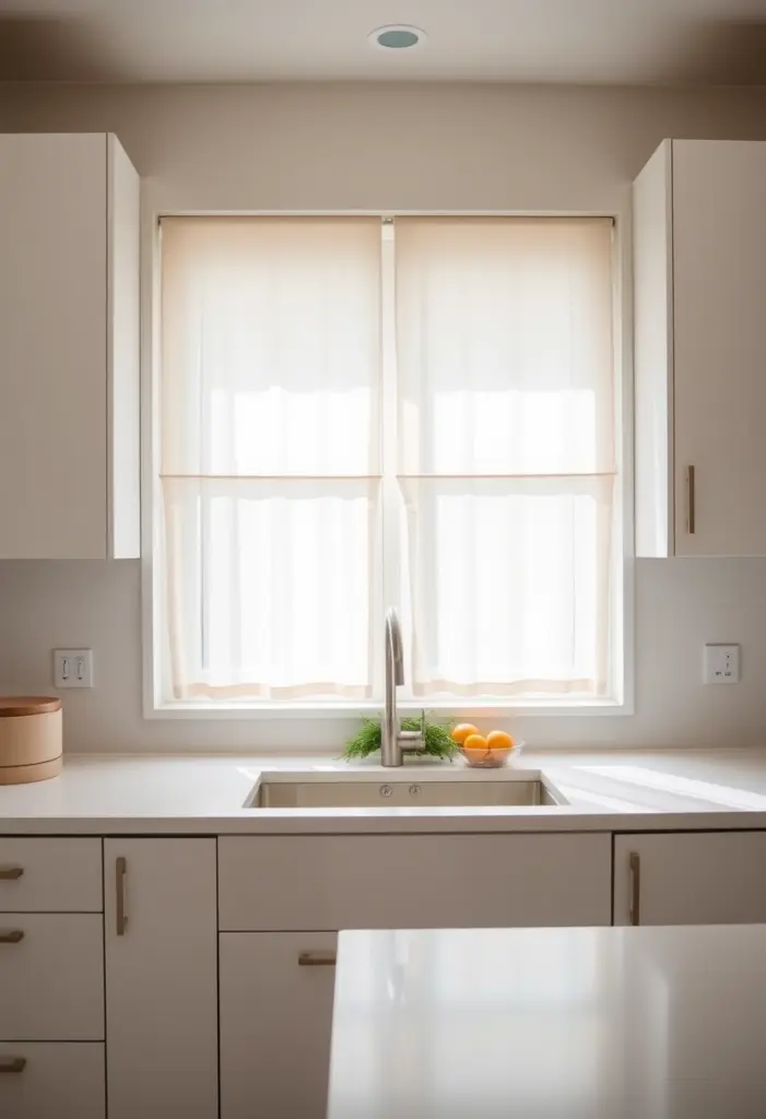 kitchen curtain ideas above sink 1