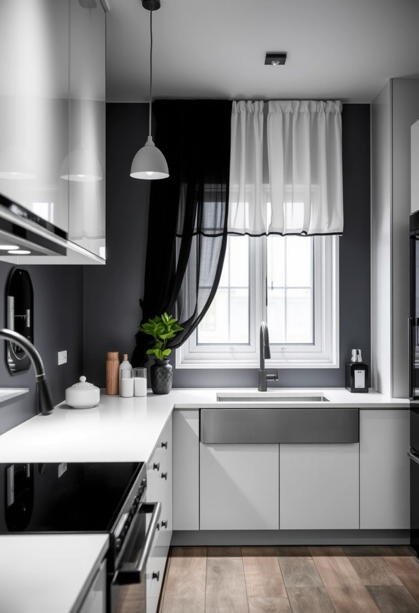 kitchen curtain ideas above sink 10