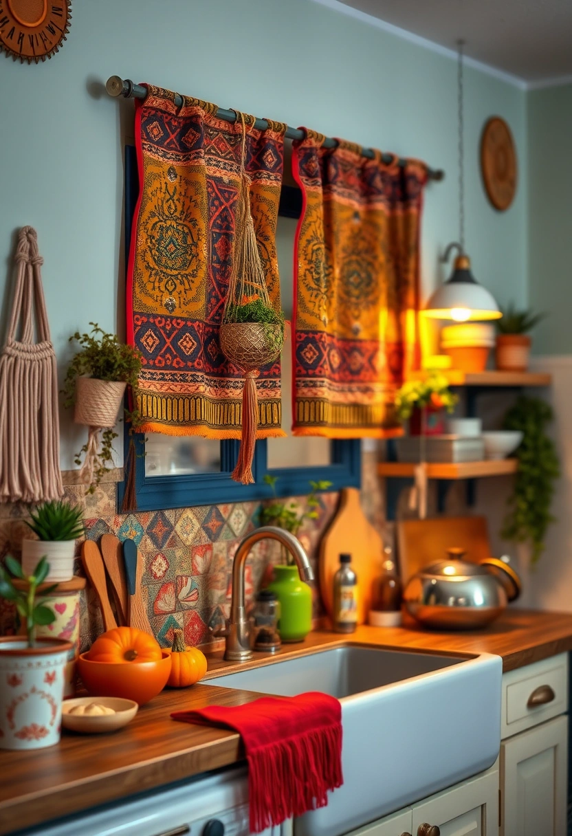 kitchen curtain ideas above sink 9