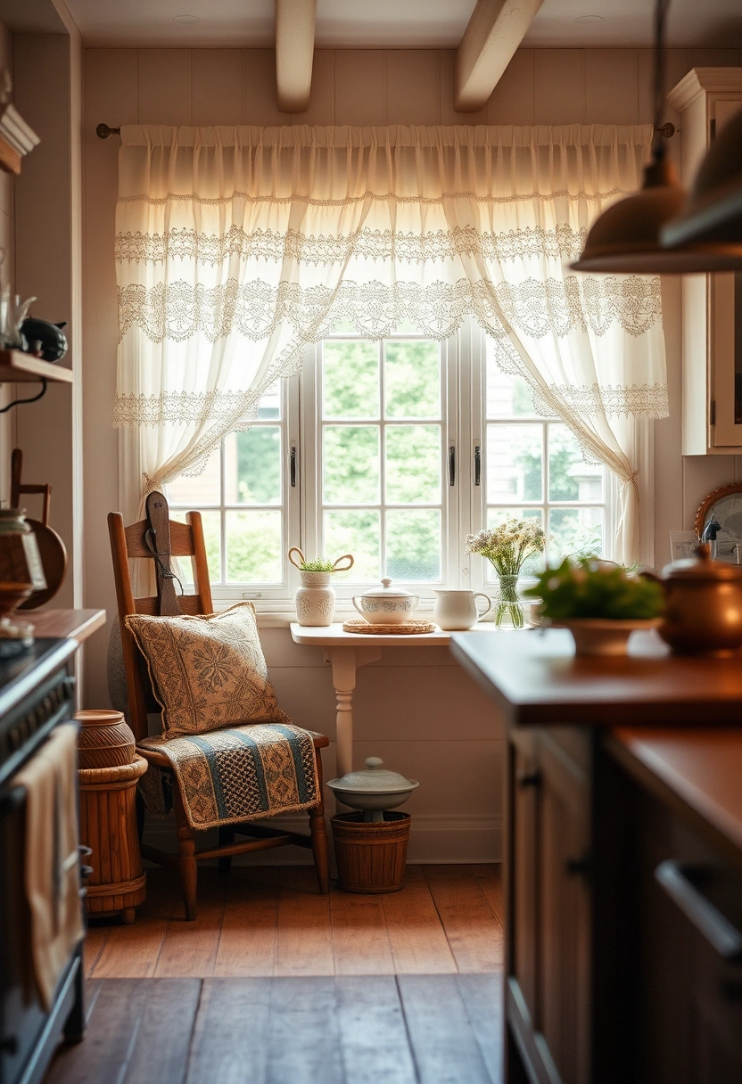 kitchen curtain ideas farmhouse 15