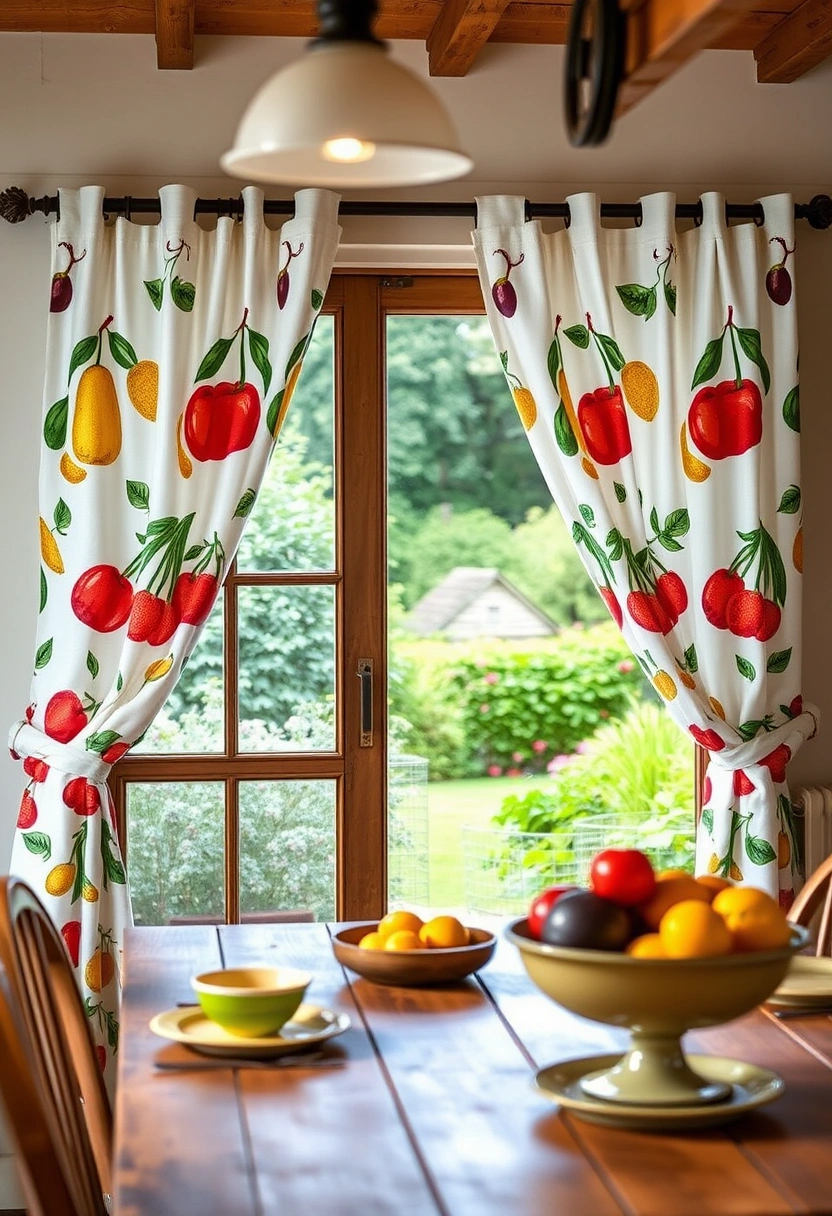 kitchen curtains ideas 7