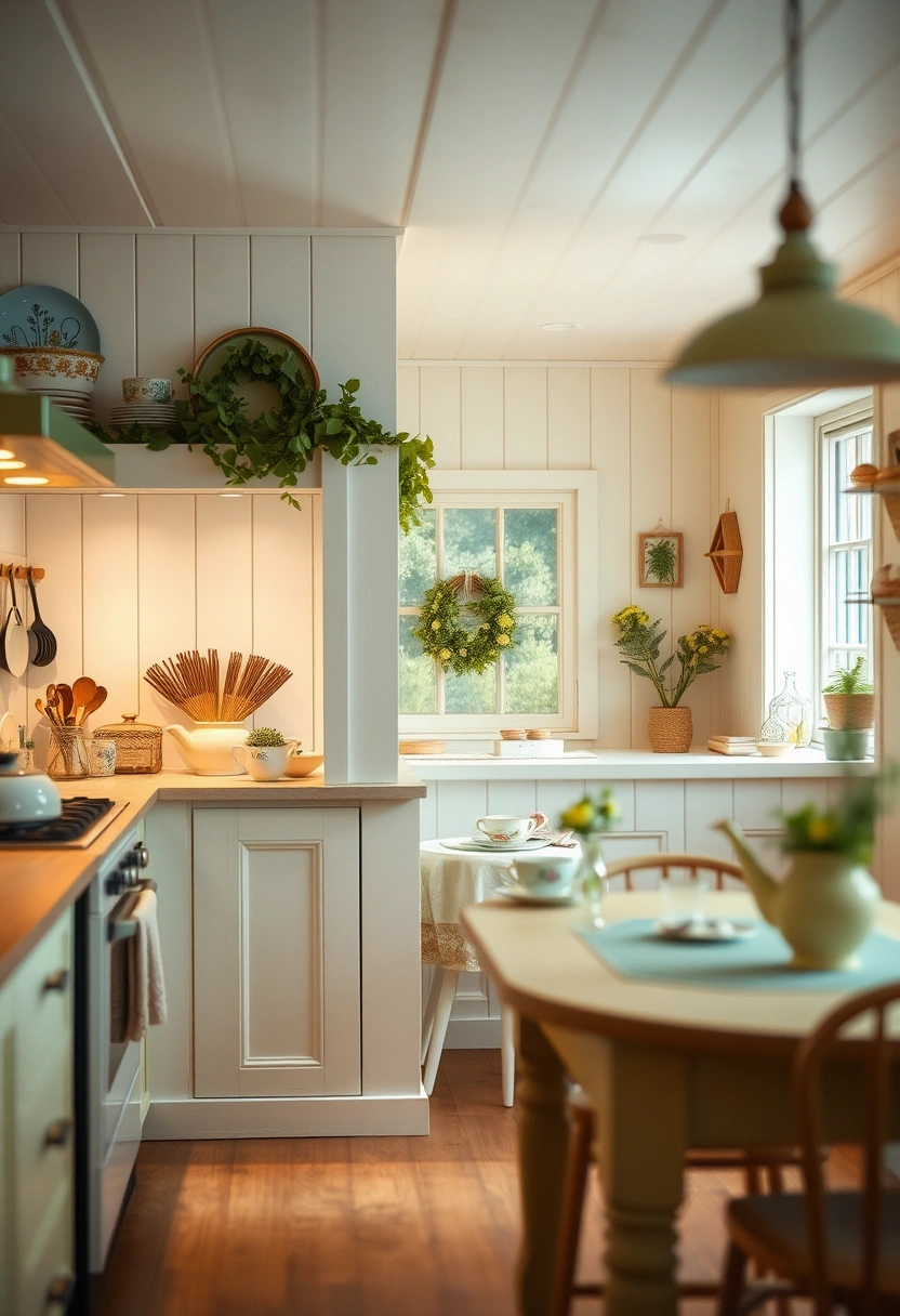 kitchen divider ideas half walls 10