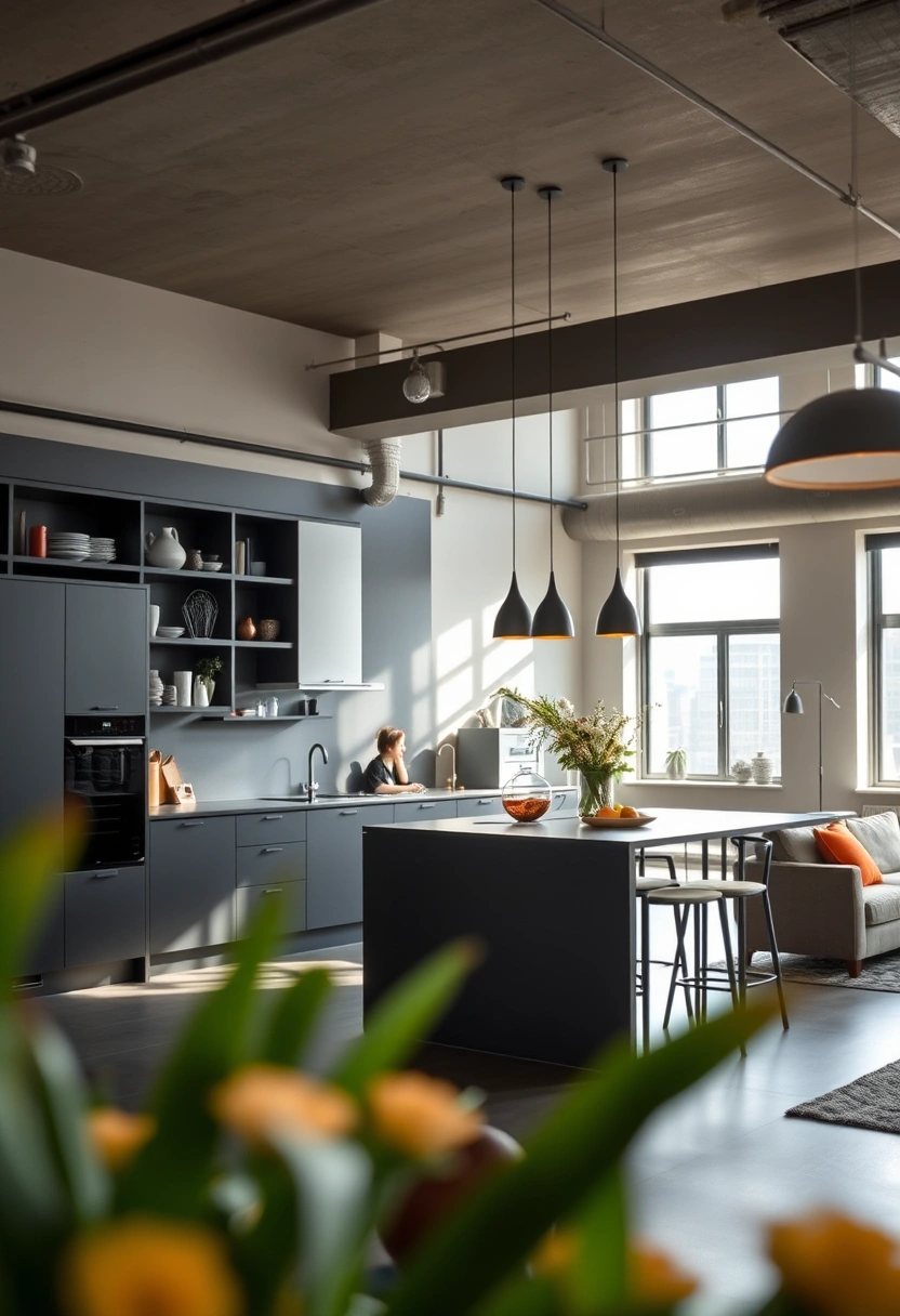 kitchen divider ideas half walls 18
