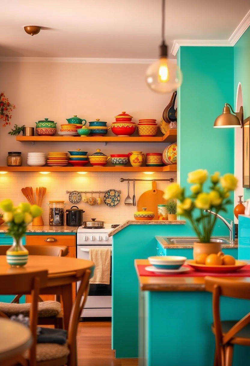 kitchen divider ideas half walls 4
