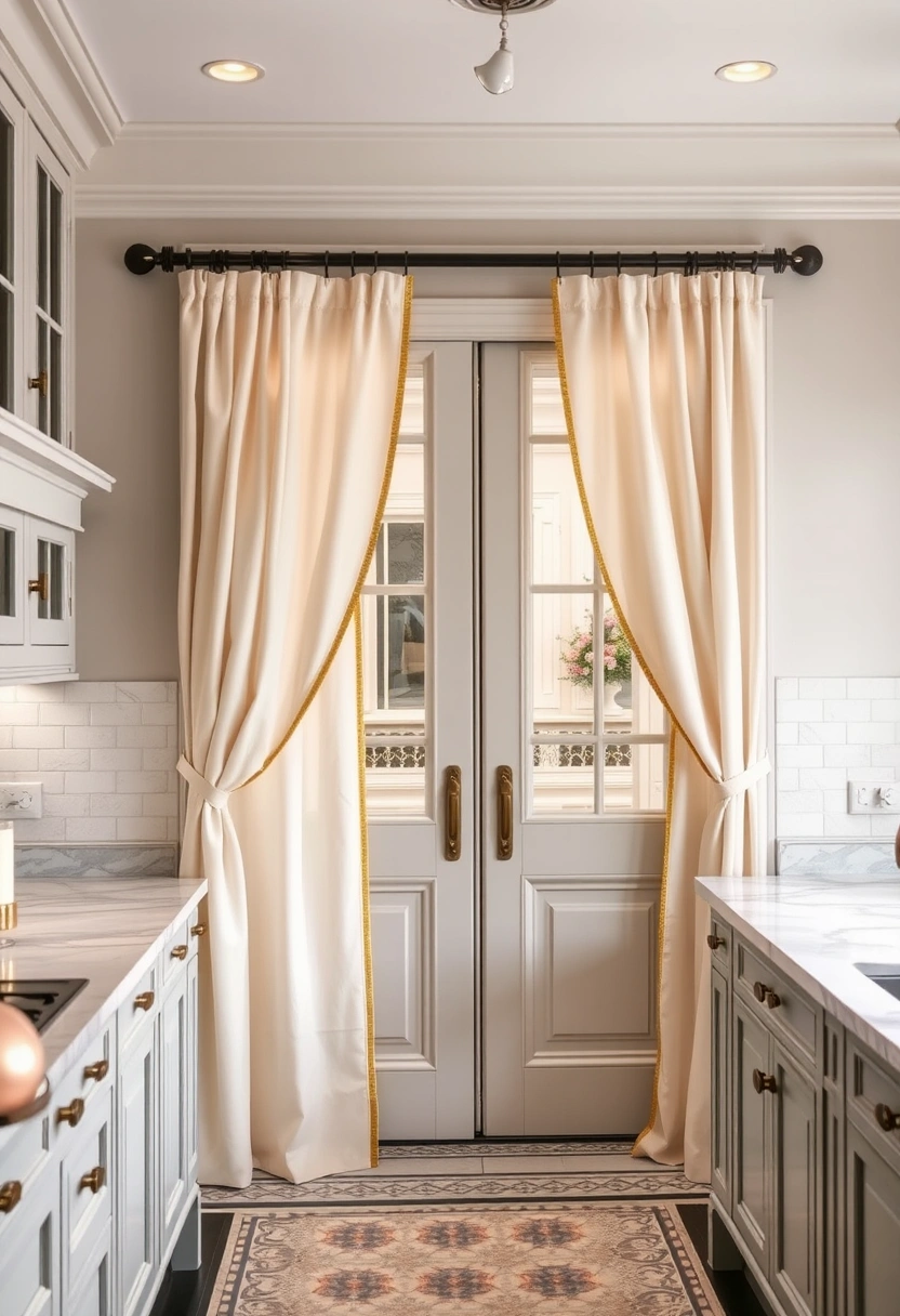 kitchen door curtain ideas 13