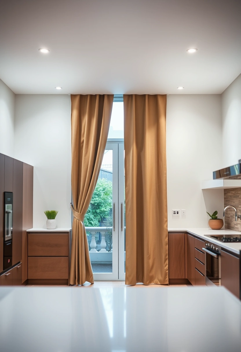 kitchen door curtain ideas 16