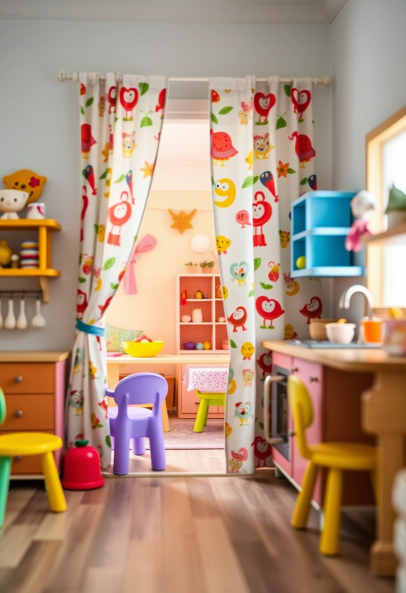 kitchen door curtain ideas 18