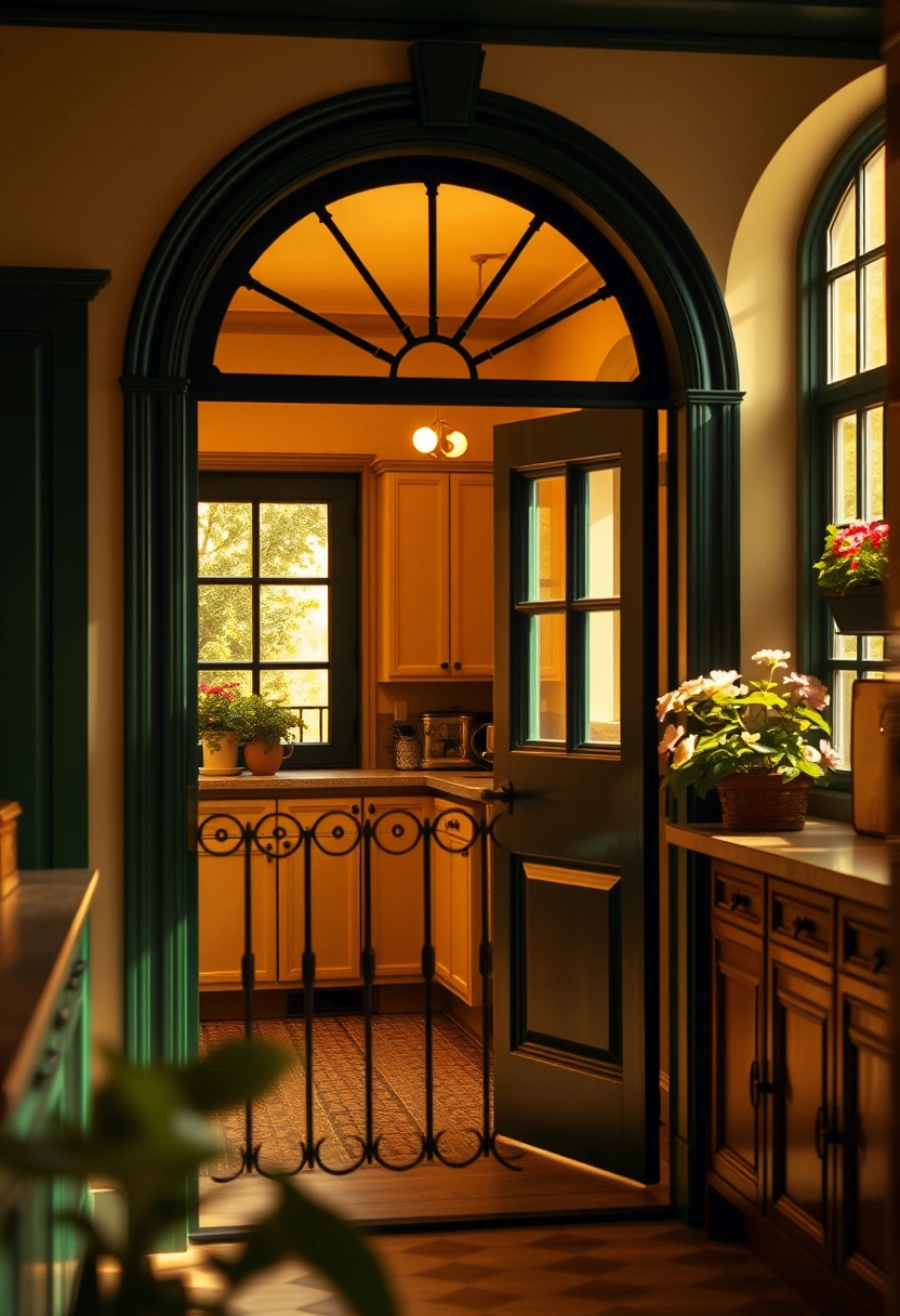 kitchen door ideas entrance 12