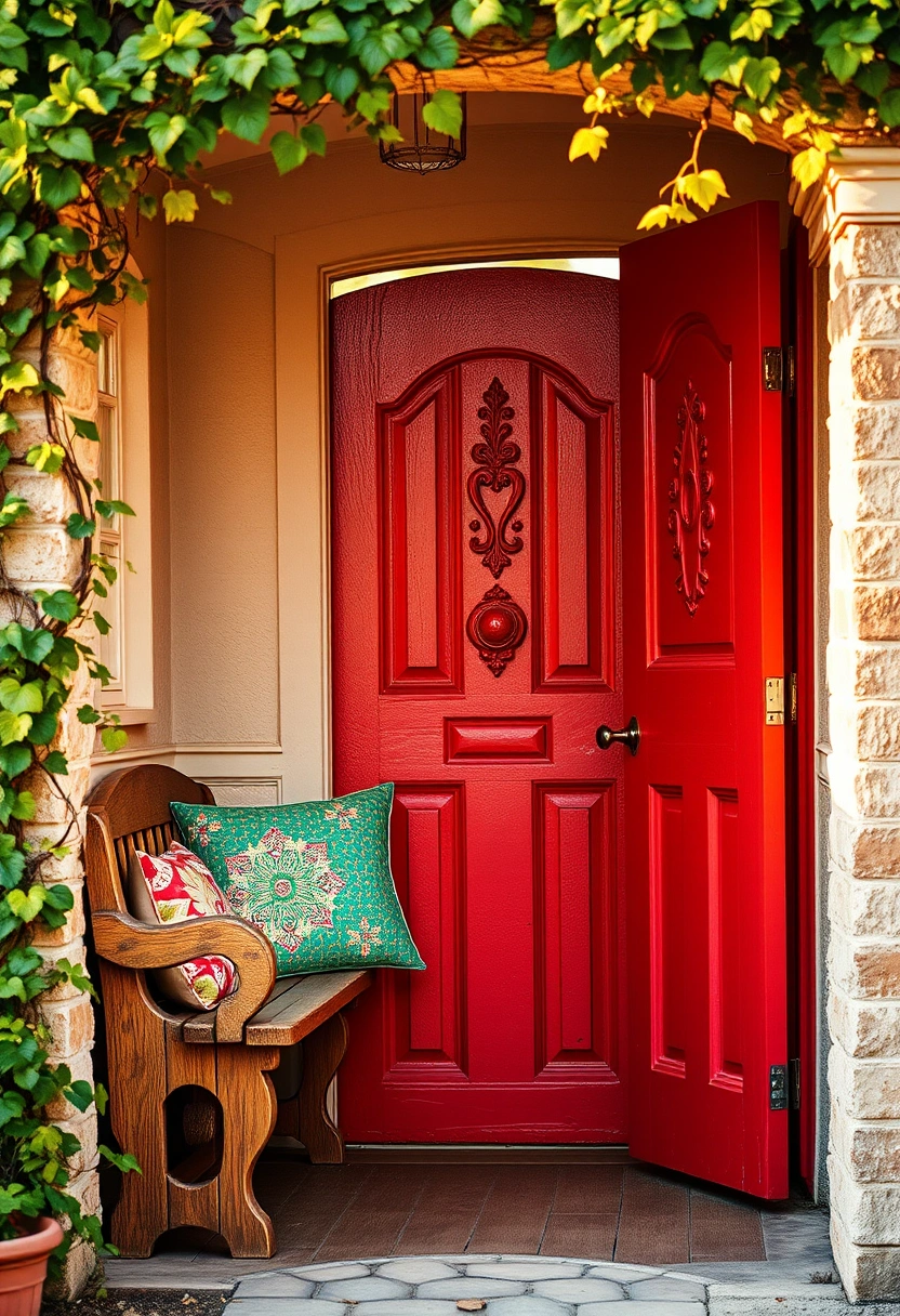 kitchen door ideas entrance 5
