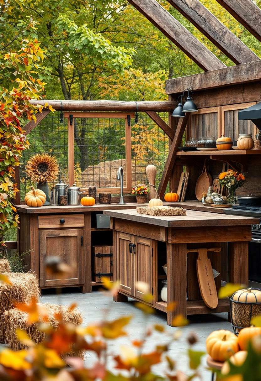 kitchen fall decorating ideas 14