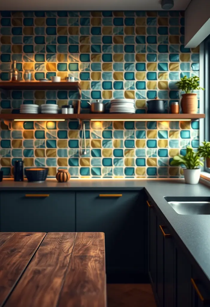kitchen feature wall ideas 1