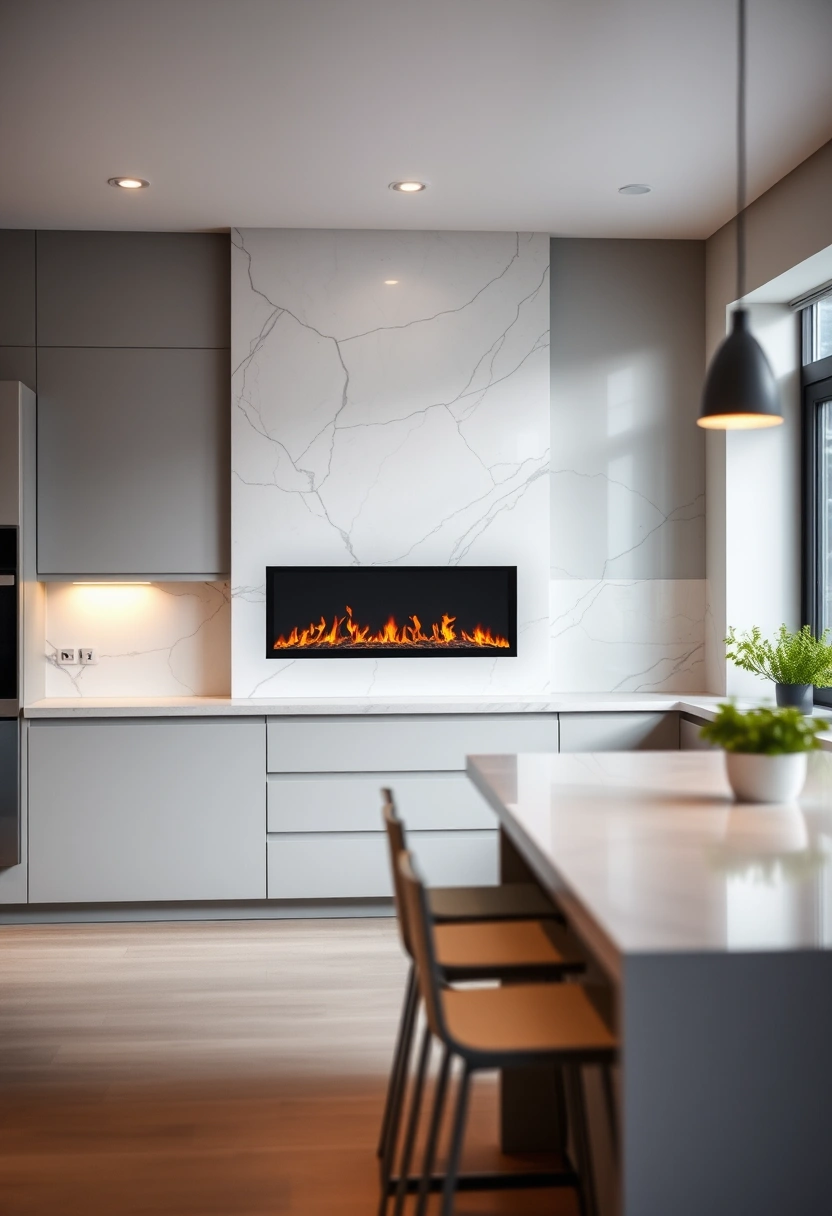 kitchen fireplace ideas 2
