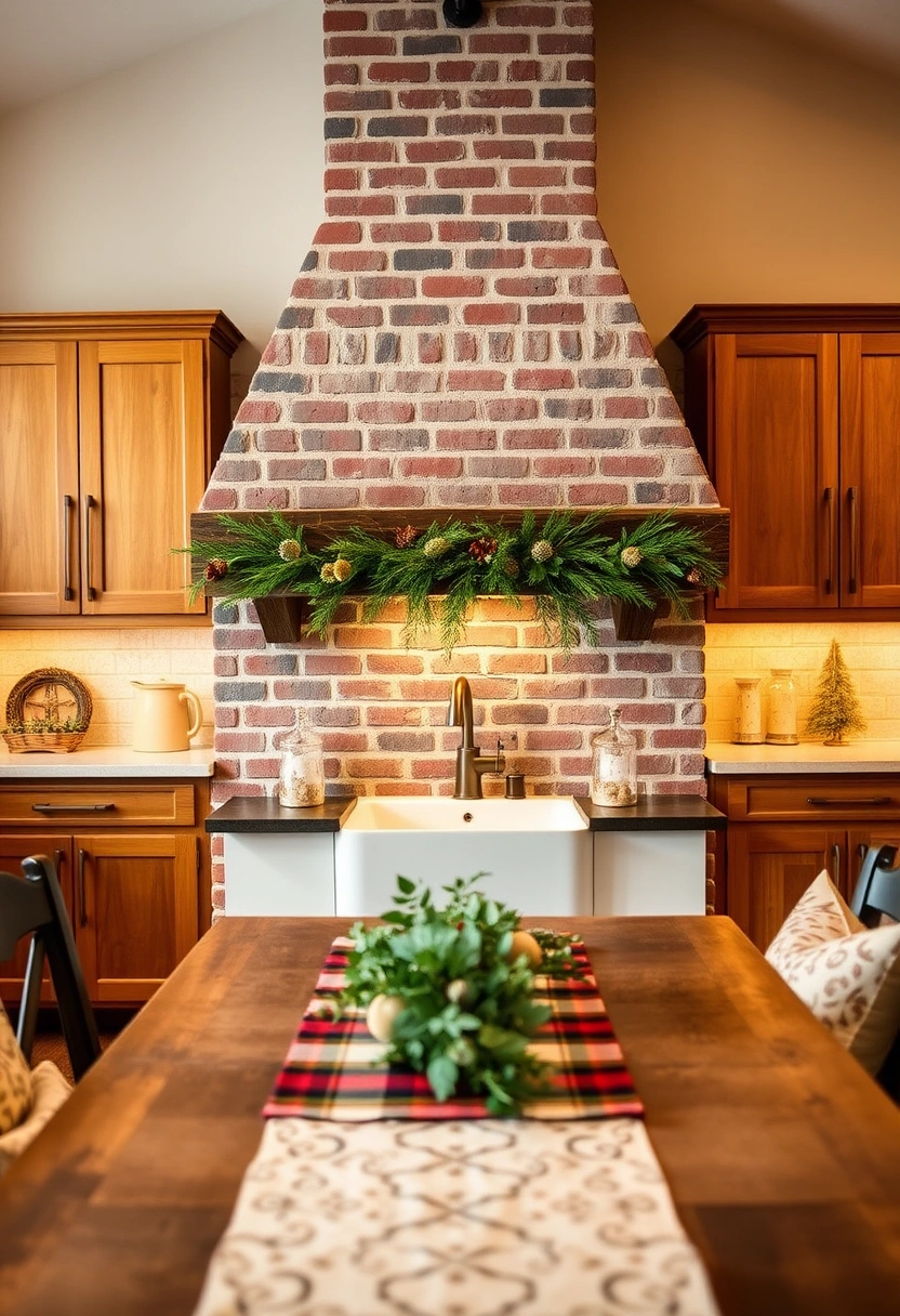 kitchen fireplace ideas 3