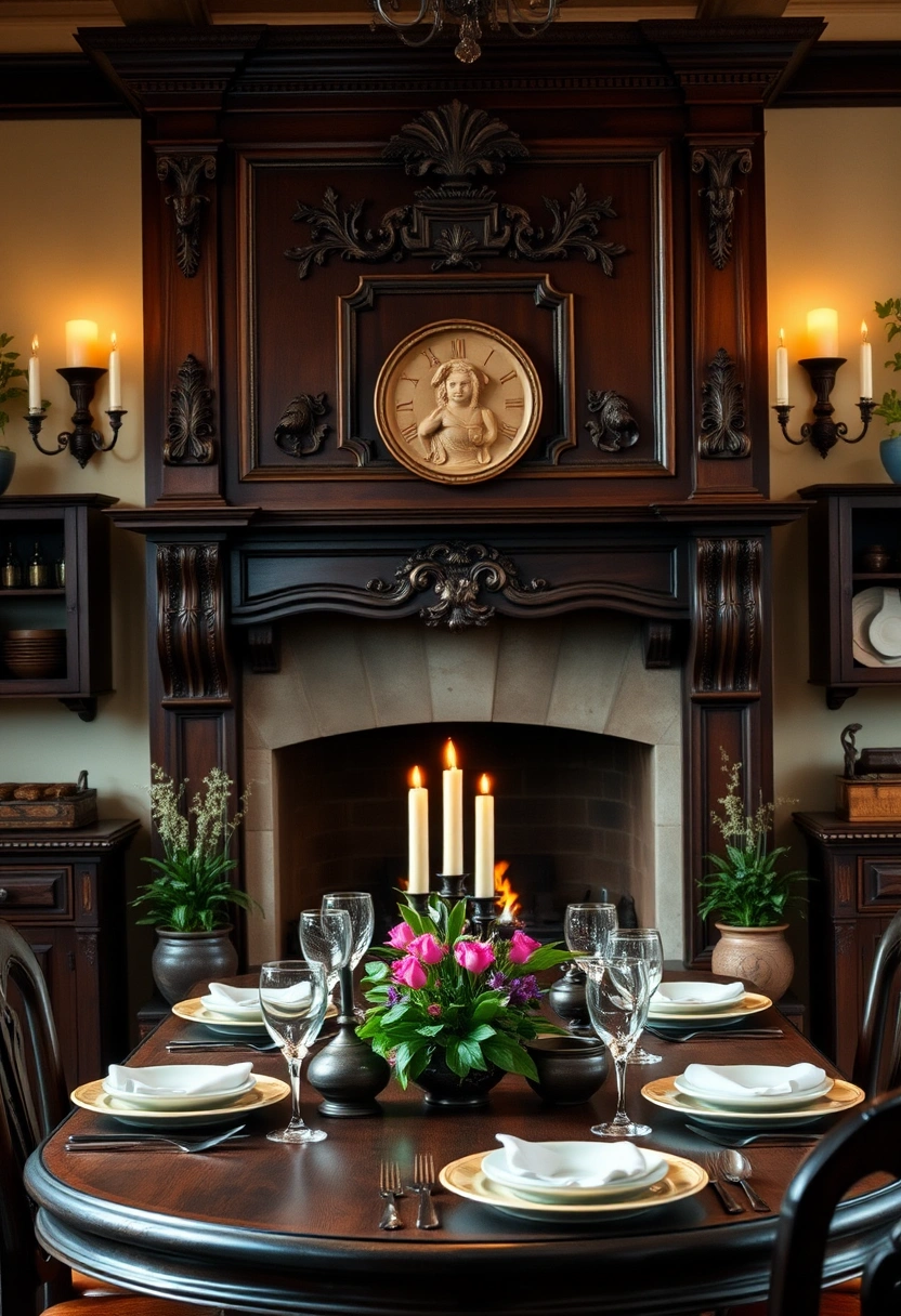 kitchen fireplace ideas 5
