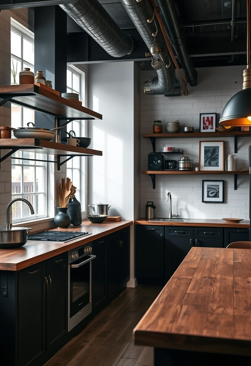 kitchen floating shelves decor ideas 3