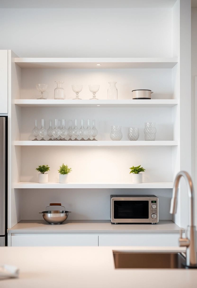 kitchen floating shelves decor ideas 6