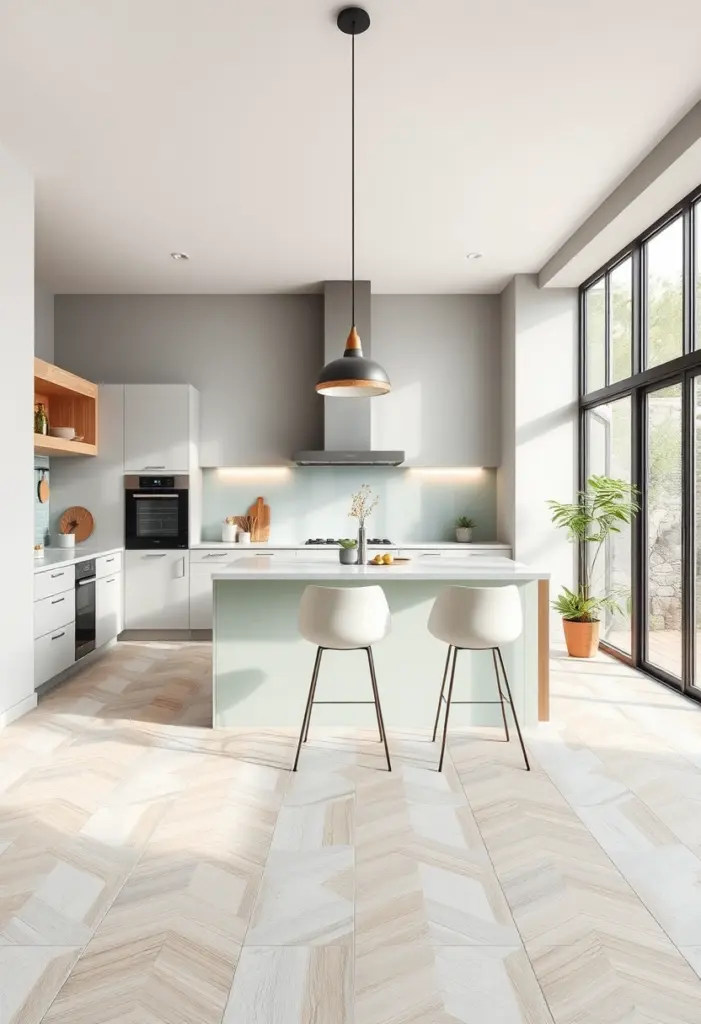 kitchen floor tiles ideas 1