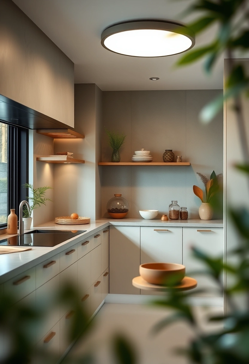 kitchen flush mount lighting ideas 13