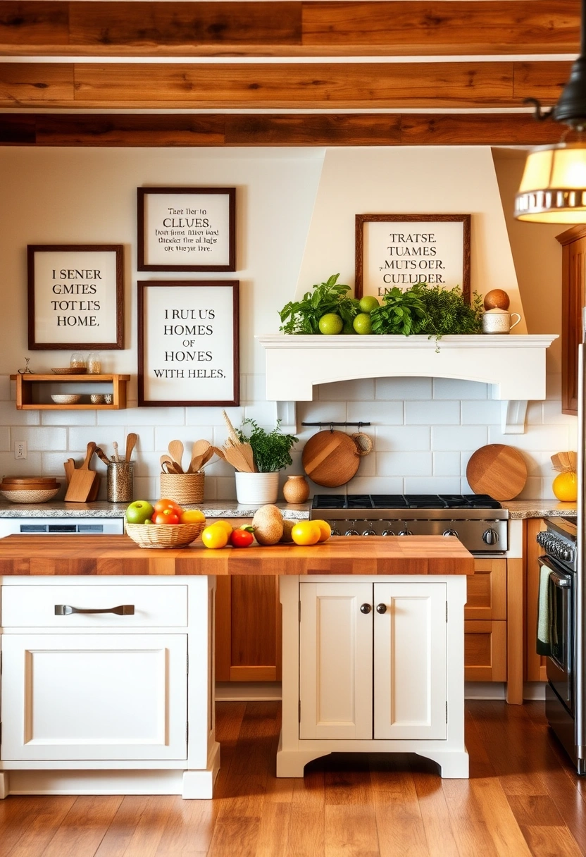 kitchen frames ideas wall art 12