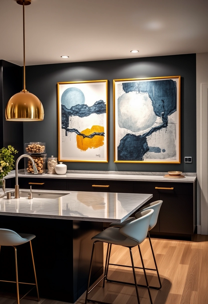 kitchen frames ideas wall art 13