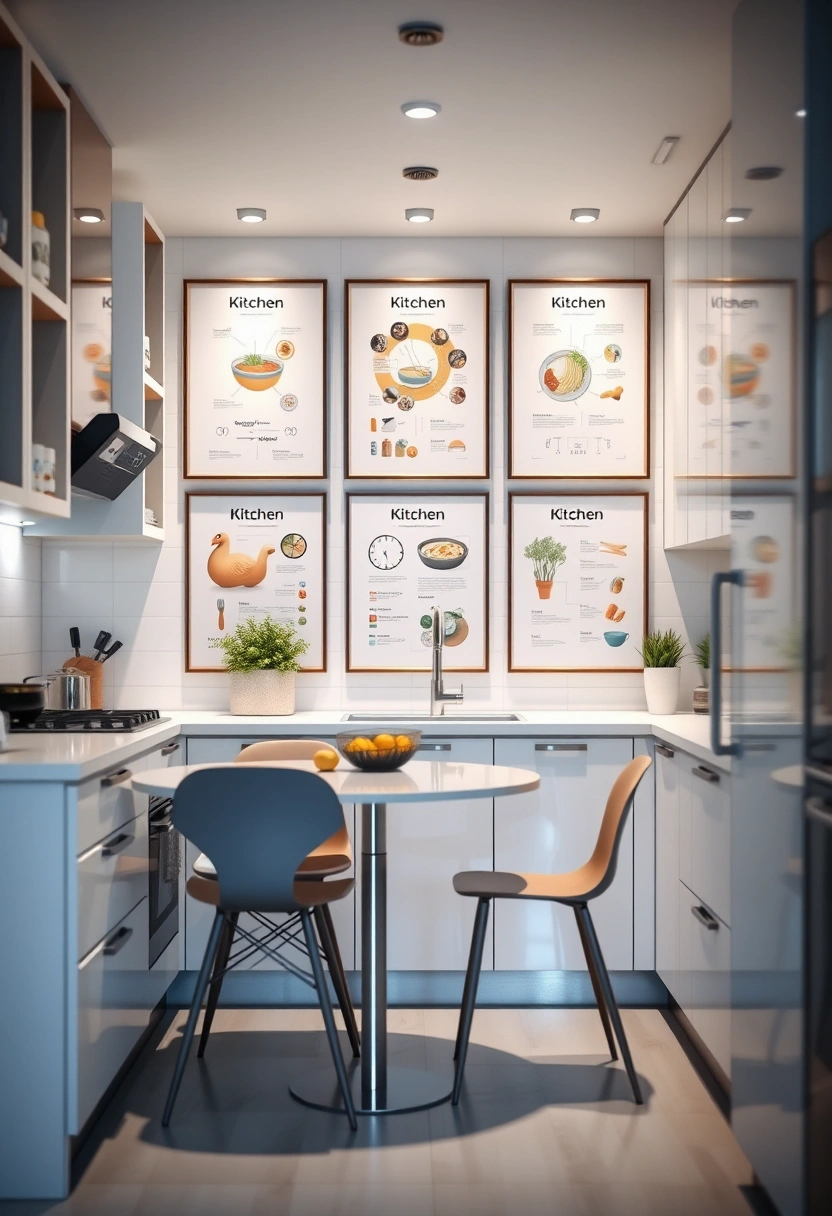 kitchen frames ideas wall art 15