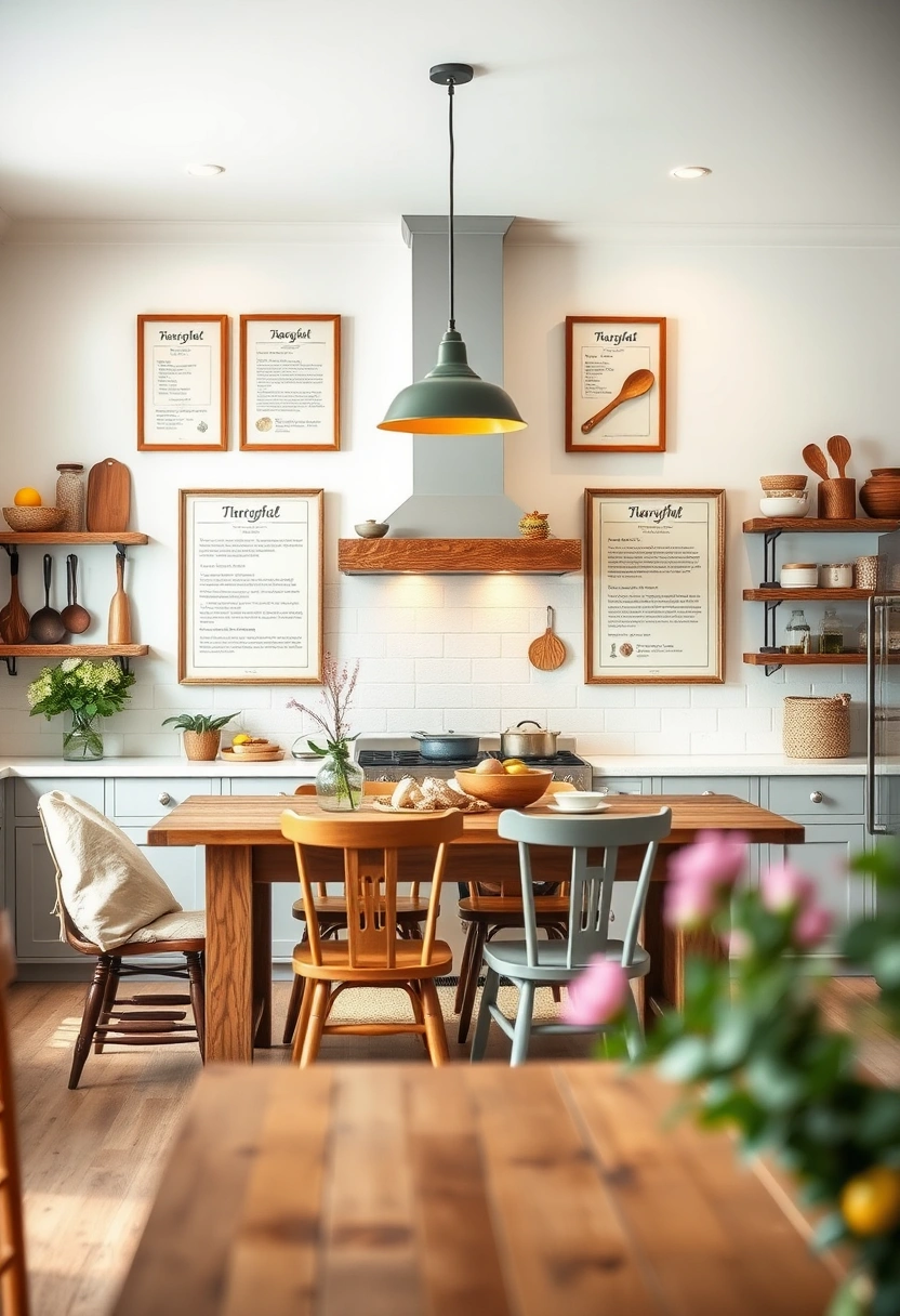 kitchen frames ideas wall art 16