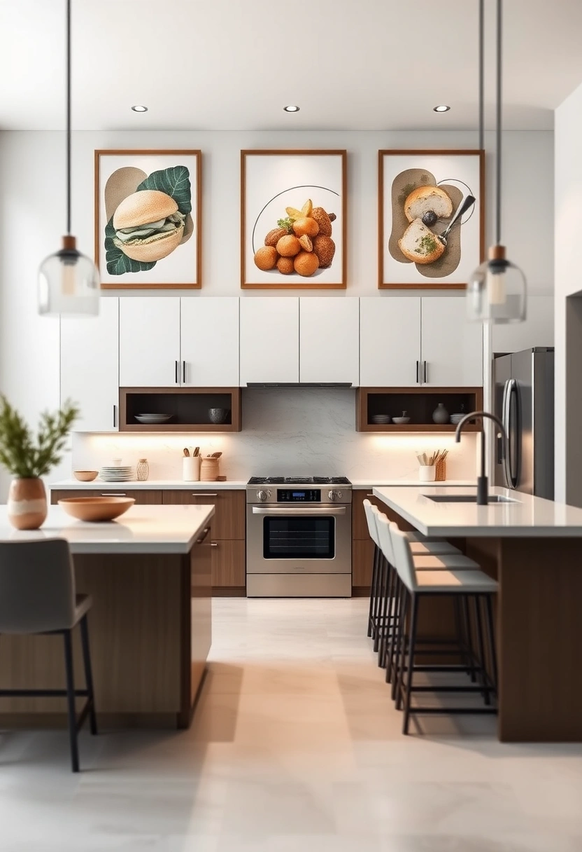 kitchen frames ideas wall art 20